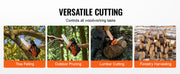 Charger l'image dans la visionneuse de galerie, Amocart Gas Chainsaw Gasoline Powered Chain Saw Handheld Cordless Petrol Chainsaws for Tree Wood Branch Cutting Tree Trimming
