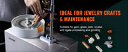 Charger l'image dans la visionneuse de galerie, Amocart Gem Faceting Machine 180W Jade Grinding Polishing Machine 0-2980RPM Adjustable Rotating Speed Rock Jewel Angle Polisher
