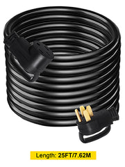 Bild in Galerie-Viewer laden, Amocart 25FT 36FT 50FT 50Amp RV Extension Cord N14-50 Plug Copper Wire Power Supply Cable for Trailer Motorhome Camper Use
