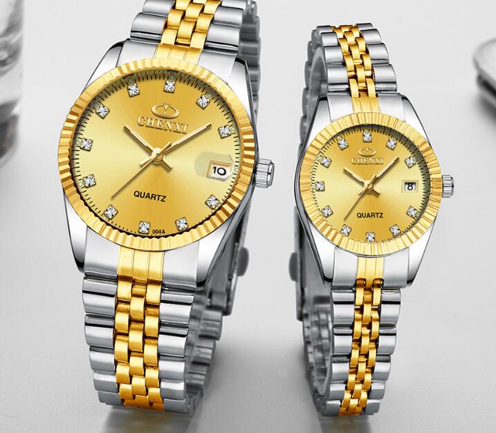 Golden couple watch men - AMOCART6345ed7f6ef7e296951a20759c423a46