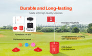 Bild in Galerie-Viewer laden, Amocart 3/6/9 Hole Kids Backyard Golf Game Portable Bucket Golf Course Practice Chipping Games for Family Outdoor Sports Toys
