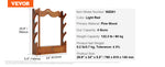 Amocart Gun Rack Wood Gun Rack Wall Mount Gun Display Rack holds 4/5 Rifles Shotguns 132 lbs Heavy Duty Rifle Rack w/ Soft Padding