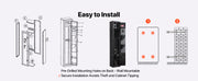 Charger l'image dans la visionneuse de galerie, Amocart Gun Safe Cold-Rolled Steel Fireproof Cabinet with Keypad &amp; Key with Magazine and Lighting Adjustable Racks for Rifles
