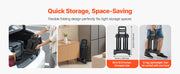 Charger l'image dans la visionneuse de galerie, Amocart 290LBS Folding Hand Truck Collapsible Luggage Cart with 4 Wheels &amp; Expandable Base Platform Dolly for Cargo Moving
