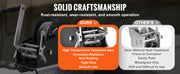 Bild in Galerie-Viewer laden, Amocart Hand Winch Heavy Duty Rope Crank with 33 ft Steel Wire Cable and Two-Way Ratchet for Trailer Boat or ATV Towing
