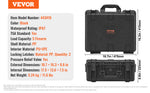 Amocart Hard Pistol Cases w/ Pre-cut PU Foam Lining Waterproof Dustproof Hard Gun Case for 1/2/5/6 Pistol Lockable Pistol Case