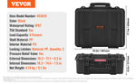 Amocart Hard Pistol Cases w/ Pre-cut PU Foam Lining Waterproof Dustproof Hard Gun Case for 1/2/5/6 Pistol Lockable Pistol Case