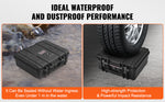 Amocart Hard Pistol Cases w/ Pre-cut PU Foam Lining Waterproof Dustproof Hard Gun Case for 1/2/5/6 Pistol Lockable Pistol Case