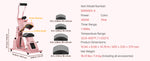 Amocart Hat Heat Press Machine with 2/4pcs Interchangeable Platens Precise Temperature and Time Control Hat  Heat Press