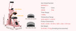 Amocart Hat Heat Press Machine w 2/4pcs Interchangeable Platens Precise Temperature and Time Control Hat  Heat Press