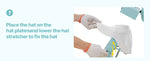 Amocart Hat Heat Press Machine with 2/4pcs Interchangeable Platens Precise Temperature and Time Control Hat  Heat Press