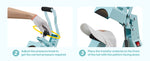 Amocart Hat Heat Press Machine w 2/4pcs Interchangeable Platens Precise Temperature and Time Control Hat  Heat Press