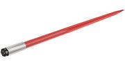 Load image into Gallery viewer, Amocart Hay Spear Bale Spear Capacity Spike Quick Attach Square Hay Red Coated Forks Hex Nut  Sleeve for Bucket Tractor Loader
