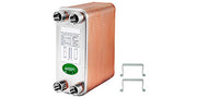 Bild in Galerie-Viewer laden, Amocart 30/40/60 Plates Heat Exchanger Wort Chiller Stainless Steel Homebrew Brewing Beer Cooler Counterflow  Water Heating
