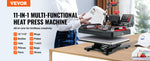 Amocart 12x15In Heat Press Machinine Multifunctional Clamshell Printer Digital Heat Press Transfer Machine Sublimation Machine