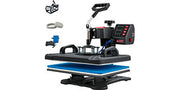 Load image into Gallery viewer, SucceBuy 2In1 Heat Press Machine 38*38CM Multifunctional 360° Swing-Away Digital Sublimation Printer Transfer DIY T-shirt Cap

