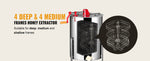 Amocart Honey Extractor 4/8 2/4 Frame Electric Stainless Steel Honeycomb Spinner Crank Honey Centrifuge Beekeeping Equipment
