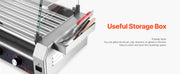 Charger l'image dans la visionneuse de galerie, Amocart 5 7 11 Rollers Hot Dog Roller Stainless Steel Sausage Grill Cooker Commercial Hot Dog Machine with Dual Temp Control
