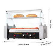 Bild in Galerie-Viewer laden, Amocart  5/7/11 Commercial Hot Dog Roller Electric Sausage Maker Barbecue Grill Machine for Camping Party Home Appliance 110V
