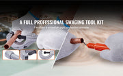 Charger l'image dans la visionneuse de galerie, Amocart Hydraulic Tube Expander w/ 7 Pipe Expander Heads Deburring Tool Pipe Cutter for Copper Aluminum Brass Soft Steel Pipes
