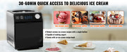 Charger l'image dans la visionneuse de galerie, Amocart Upright Automatic Ice Cream Maker with Built-in Compressor 2 Quart No Pre-freezing Fruit Yogurt Machine 4 Modes
