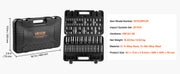 Charger l'image dans la visionneuse de galerie, Amocart 26/65PCs US Plus Drive Impact Socket Set Deep Standard Socket Set SAE Metric 6 Point CR-V Cr-Mo Alloy Steel Auto Repair
