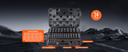 Charger l'image dans la visionneuse de galerie, Amocart 1/2" 3/8" Drive Impact Socket Set 13/23/33/34/48/65/90PCs SAE Metric Cr-V/Cr-Mo Socket Set 6 Point Alloy Steel Repair
