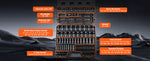 Amocart 1/2" 3/8" Drive Impact Socket Set 13/23/33/34/48/65/90PCs SAE Metric Cr-V/Cr-Mo Socket Set 6 Point Alloy Steel Repair