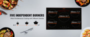 Charger l'image dans la visionneuse de galerie, Amocart 5 Burners 30/36 Inch Electric Induction Cooktop Stove Hob Built-in Burner Cooker Sensor Touch Control Magnetic Cooker
