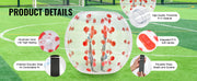 Load image into Gallery viewer, SucceBuy Inflatable Bumper Ball 4FT/1.2M Body Sumo Zorb Balls for Teen &amp; Adult 0.8mm PVC Bubble Balls Bumper Bopper Toys
