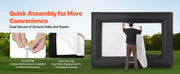 Bild in Galerie-Viewer laden, Amocart 14/15/16/18/20 FT Inflatable Projector Screen with 120W Air Blower Projector Screen for Outdoor Theater Theme Party
