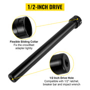 Charger l'image dans la visionneuse de galerie, Amocart Inner Tie Rod Tool Kit 12 Pcs Tie Rod Removal Tool 12 Pcs Crowfoot Adapters Master Inner Tie Rod Tool Set Tie Rods Tool
