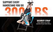 Bild in Galerie-Viewer laden, Amocart Inversion Table Heavy Duty Inversion Table Decompression Back Stretcher Machine Strength Training Equipment w/Headrest
