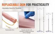 Charger l'image dans la visionneuse de galerie, Amocart Phlebotomy Practice Kit IV Venipuncture Intravenous Training Kit w/ Carrying Bag Practice IV Skills for School Students
