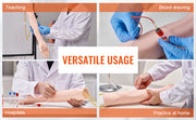 Charger l'image dans la visionneuse de galerie, Amocart Phlebotomy Practice Kit IV Venipuncture Intravenous Training Kit w/ Carrying Bag Practice IV Skills for School Students

