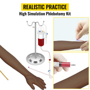 Bild in Galerie-Viewer laden, Amocart Intravenous Practice Arm Kit PVC High Simulation Nurse Blood Drawing Practice Injection Model Arms Medical Kit School
