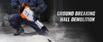 Amocart Demolition Jack Hammer 1500W/2200W/3500W Jack Hammer Concrete Breaker Heavy Duty Electric Jack Hammer 2/4pcs Chisel