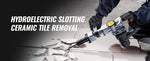 Amocart Electric Heavy Demolition Jack Hammer 1400W 2pcs Chisels Bits Chipping with Case 2900 BPM Concrete Breaker Gloves Black