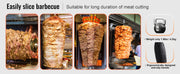 Load image into Gallery viewer, Amocart Electric Shawarma Knife, Cordless Battery Professional Turkish Knife Commercial Stainless Steel Gyro Cutter
