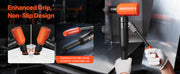 Charger l'image dans la visionneuse de galerie, Amocart 10/15 Ton Knockout Punch Set 1/2in to 2 or 4in KO Tools Kit W/6 Dies for Electrical Control Cabinets Switch Cabinets
