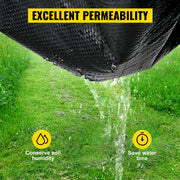 Charger l'image dans la visionneuse de galerie, Amocart Landscape Fabric 6ftx300ft Geotextile Fabric Durable Heavy Duty 1.5oz Ground Cover Woven For Commercial Greenhouse Yard
