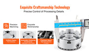 Load image into Gallery viewer, Amocart Metal Lathe Chuck 4-Jaw 2.75" or 3.75" Diameter Turning Machine Accessories Self-centering Tool for Precision Machining
