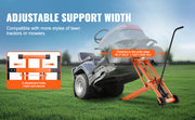 Bild in Galerie-Viewer laden, Amocart Lawn Mower Lift with Hydraulic/Threaded jack, 500/880 Lbs Adjustable Movable Lawn Lifter for Lawn Mower Garden Tractor

