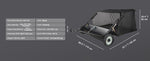 SucceBuy Tow Behind Lawn 21/26/44/50in Sweeper Large Capacity Heavy Duty Leaf & Grass Collector with Adjustable Sweeping Lawn