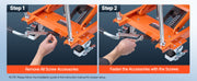 Load image into Gallery viewer, SucceBuy Hydraulic Lift Table 500lbs Capacity 47.2" Lifting Height Double Scissor Lift Table Cart with Wheels for Transportation
