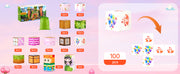 Load image into Gallery viewer, Amocart 100PCS Magnetic Blocks Princess Castle Set Magnetic Building Cubes STEM Montessori Sensory Toys for Kids Birthday Gift
