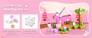 Load image into Gallery viewer, Amocart 100PCS Magnetic Blocks Princess Castle Set Magnetic Building Cubes STEM Montessori Sensory Toys for Kids Birthday Gift
