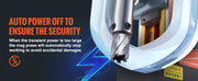 Charger l'image dans la visionneuse de galerie, Amocart 1300W 1400W 2" Electric Drilling Machine Magnetic Drill Press Boring Diameter Power Drill 810 PRM Drill
