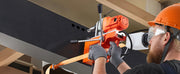 Bild in Galerie-Viewer laden, Amocart Magnetic Drill Press Portable Mag Drill Press Adjustable Speed for Metal Surface Industrial and Home Improvement Orange

