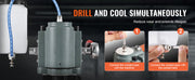 Bild in Galerie-Viewer laden, Amocart Magnetic Drill Press 1300W Low Profile Mag Drill Light Weight Portable Mag Drilling Machine with Cooling Device

